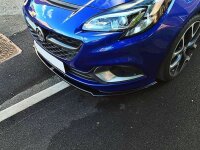 Maxton Design Front extension black gloss - Opel Corsa E OPC / VXR