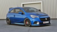 Maxton Design Front extension black gloss - Opel Corsa E OPC/VXR NÜRBURG