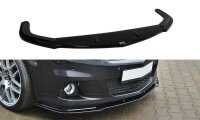 Maxton Design Front extension black gloss - Opel Zafira B...