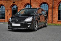 Maxton Design Frontansatz schwarz Hochglanz - Opel Zafira B OPC / VXR