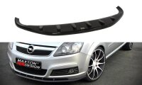 Maxton Design Front extension black gloss - Opel Zafira B...