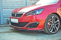 Maxton Design Frontansatz V.1 schwarz Hochglanz - Peugeot 308 II GTI