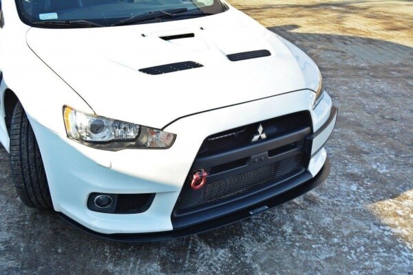 Maxton Design Racing Front extension V.3 - Mitsubishi Lancer Evo X