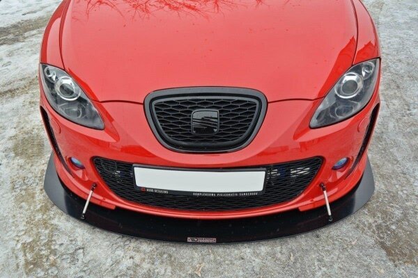 Maxton Design Racing Front extension V.1 - Seat Leon MK2 MS DESIGN