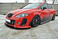 Maxton Design Racing Front extension V.2 - Seat Leon MK2 MS DESIGN