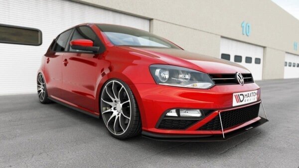 Maxton Design Racing Front extension - VW Polo MK5 GTI Facelift