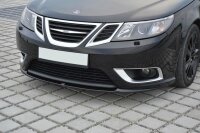 Maxton Design Front extension black gloss - Saab 9-3 Aero...