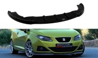 Maxton Design Frontansatz schwarz Hochglanz - Seat Ibiza...