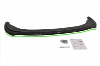 Maxton Design Front extension V.2 black gloss - Seat Leon MK2 Cupra / FR Facelift