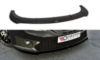 Maxton Design Front extension V.1 black gloss - Seat Leon MK2 Cupra FR Facelift