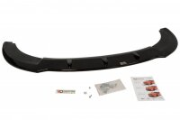 Maxton Design Front extension black gloss - Seat Leon MK2 Cupra FR (Pre-Facelift)