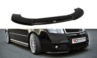 Maxton Design Front extension black gloss - Skoda Fabia...