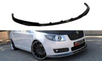 Maxton Design Front extension black gloss - Skoda Fabia MK2