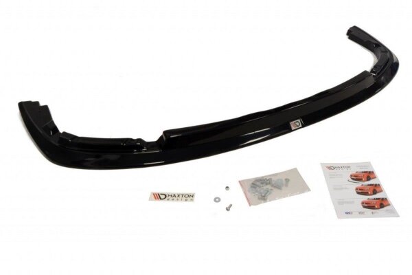 Maxton Design Front extension black gloss - Subaru Impreza WRX STI (Blobeye)