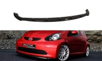 Maxton Design Front extension black gloss - Toyota Aygo...