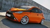 Maxton Design Frontansatz schwarz Hochglanz - Toyota Aygo...