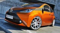 Maxton Design Frontansatz schwarz Hochglanz - Toyota Aygo...