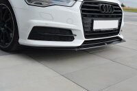 Maxton Design Frontansatz V.1 schwarz Hochglanz - Audi A6 C7 S-Line/ S6 C7 Facelift