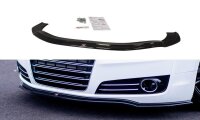 Maxton Design Front extension V.1 black gloss - Audi A8 D4