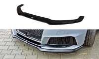 Maxton Design Front extension V.1 black gloss - Audi RS3...