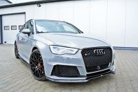 Maxton Design Front extension V.1 black gloss - Audi RS3 8V Sportback