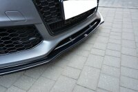 Maxton Design Frontansatz V.1 schwarz Hochglanz - Audi RS7 Facelift