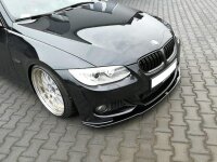 Maxton Design Frontansatz V.1 schwarz Hochglanz - BMW 3er E92 M Paket Facelift