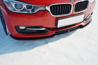 Maxton Design Front extension V.1 black gloss - BMW 3 Series F30