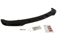 Maxton Design Front extension V.1 black gloss - BMW 5 Series F10/F11 M Package