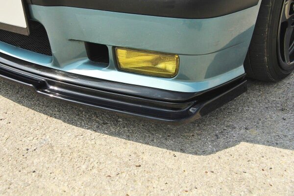 Maxton Design Front extension V.1 black gloss - BMW M3 E36