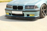 Maxton Design Front extension V.1 black gloss - BMW M3 E36