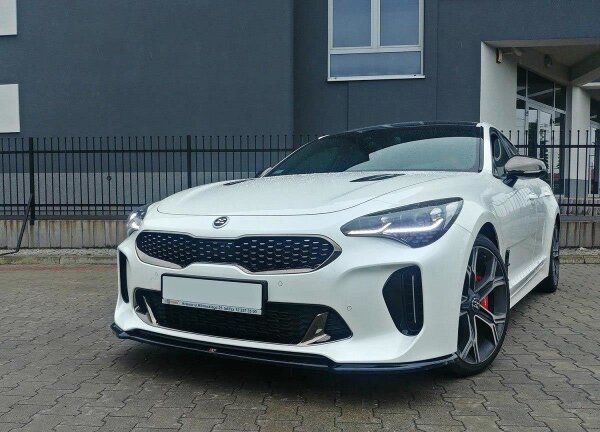 Maxton Design Frontansatz V.1 schwarz Hochglanz - Kia Stinger GT