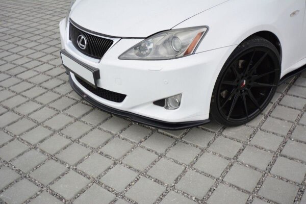 Maxton Design Front extension V.1 black gloss - Lexus IS MK2