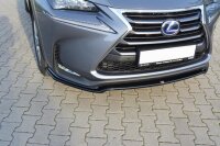 Maxton Design Front extension V.1 black gloss - Lexus NX MK1