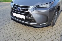 Maxton Design Front extension V.1 black gloss - Lexus NX MK1