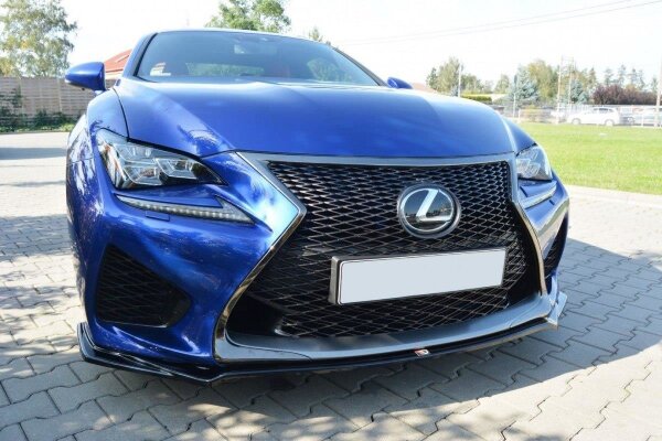 Maxton Design Frontansatz V.1 schwarz Hochglanz - Lexus RC F