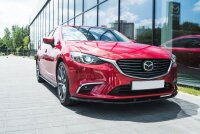 Maxton Design Frontansatz V.1 schwarz Hochglanz - Mazda 6 GJ (MK3) Facelift