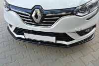 Maxton Design Front extension V.1 black gloss - Renault...