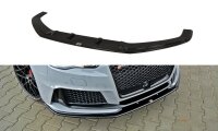 Maxton Design Front extension V.2 black gloss - Audi RS3...