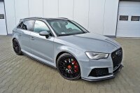 Maxton Design Front extension V.2 black gloss - Audi RS3 8V Sportback