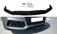 Maxton Design Front extension V.2 black gloss - Audi RS7...