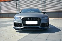 Maxton Design Frontansatz V.2 schwarz Hochglanz - Audi RS7 Facelift