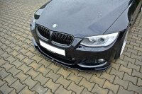 Maxton Design Frontansatz V.2 schwarz Hochglanz - BMW 3er E92 M Paket Facelift