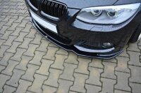 Maxton Design Frontansatz V.2 schwarz Hochglanz - BMW 3er E92 M Paket Facelift