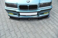 Maxton Design Front extension V.2 black gloss - BMW M3 E36