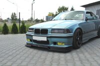 Maxton Design Front extension V.2 black gloss - BMW M3 E36