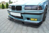 Maxton Design Frontansatz V.2 schwarz Hochglanz - BMW M3 E36