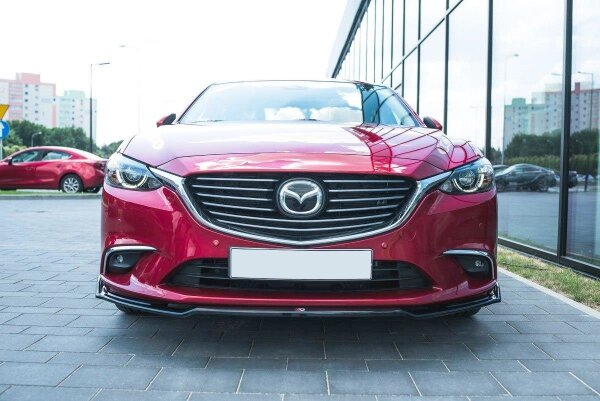 Maxton Design Frontansatz V.2 schwarz Hochglanz - Mazda 6 GJ (MK3) Facelift