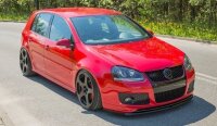 Maxton Design Front extension black gloss - VW Golf 5 GTI...