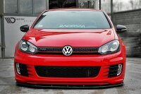 Maxton Design Front extension for VER.2 VW Golf 6 (for...